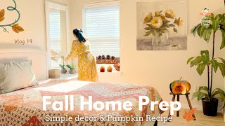 Fall Homemaking Routine 🍂 | Cozy Seasonal Decor 🍁 | Pumpkin Recipe 🎃| Visiting Pumpkin Fest in USA🇺🇸