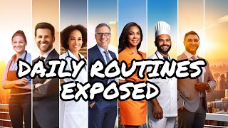 7 professionals share their daily work routines: Eye-opening insights