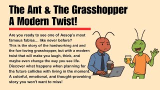 The Ant and the Grasshopper (Modern Story) | Powerful Life Lesson on Success & Preparation