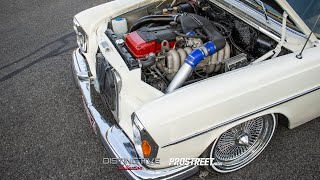 Bagged Barra Turbo swapped Mercedes