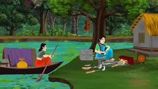 भाग्यवान कुम्भकार का दो बेटियां | Hindi Story | Hindi Kahaniya | Moral Stories | cartoon story