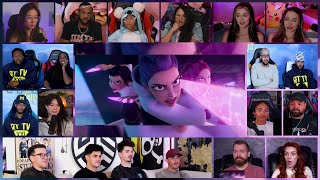 KPOP Demon Hunters Reaction Mashup