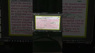 Arab invasion in India..#medieval #history #foryou #forallexams #upsc