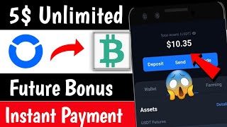 Instant 5$ Future bonus 😱 Onus Exchange loot | Instant Payment Loot | Real Crypto loot