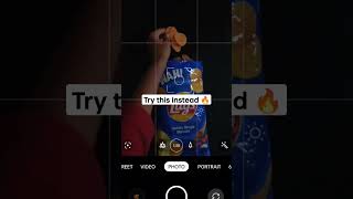 Creative food photography with mobile 🔥📲 #shorts