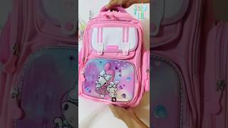 Kuromi melody backpack school bag for kids #kuromibackpack #schoolbag #bagforkids #backpackforkids
