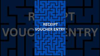 RECEIPT VOUCHER ENTRY IN TALLY PRIME #vibehub #ytshorts #ytvideo