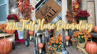 FALL PORCH DECOR 2024  🍂  FALL DECORATING IDEAS