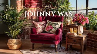 Boho Vintage Summer Loft Inspired by Johnny Was’s Handcrafted Fabrics & Colors