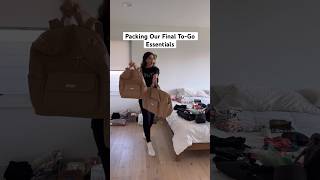 Packing Our Final To-Go Essentials #moving #packing #packingtips #twinmom #organizationideas