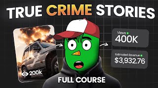 How to Make True Crime Documentary Videos - FULL COURSE