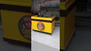 Modern Food Cart Design 2025 | Rehmania Steel  #youtubeshorts #growmyaccount #steelcompany #steel