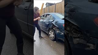 Why are they hitting cars? #car #funny