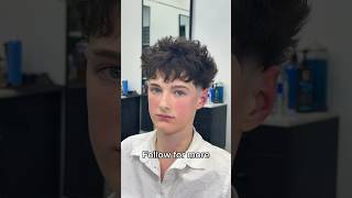 Do you think this haircut will get him his crush?🤔 #shorts #haircut #hairstyle #barber