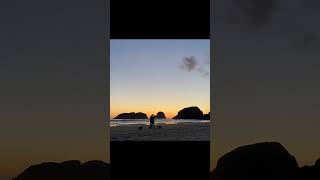 Stunning Oregon Coast Sunset at My Favorite Spot
