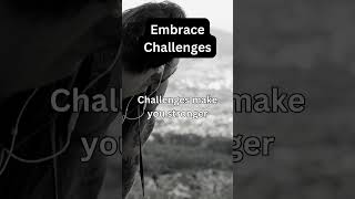 “A CHALLENGE MAKE YOU STRONGER” #growth #selfdevelopment #embracechallenges #grind #motivational