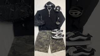 HOW TO STYLE…BLACK HOODIE! streetwear style😍 #fashion #streetwear #outfitideas #outfit #style