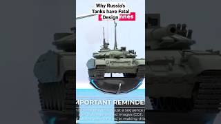Why Russia's Tanks have Design Flaw