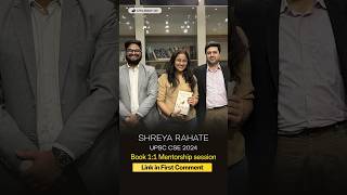 Shreya Rahate at Civilsdaily HQ| UPSC CSE 2024 #upsc #ias #topper #mains #civilserviceexam #prelims