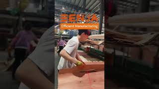 Efficient Manufacturing#Plywood #WoodPanels #MDF #SenjiaWood #WoodManufacturing