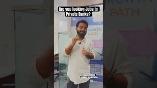 Eligibility for fresher Graduates to get Private Bank Jobs from IRBF ! #bankingjobs #career #shorts