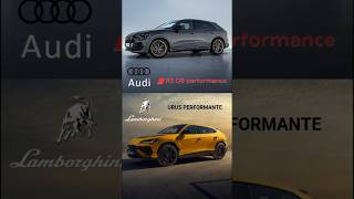 RSQ8 Performance and Urus Performante. #audi #lamborghini #audirs #lamborghiniurus #urus
