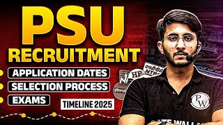 PSU 採用 2025 | タイムライン、試験、選考プロセスについて説明します。