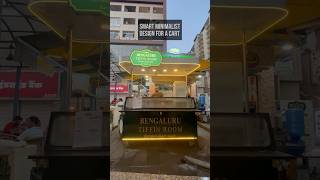 South Indian food cart. Hand push cart by Azimuth. Street food business model. Custom built in Noida