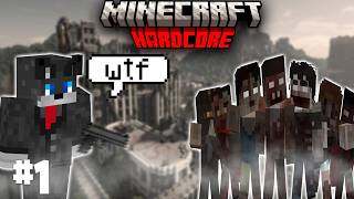 Estos ZOMBIES si dan MIEDO 😥💀 - Minecraft Hardcore con Mods #1
