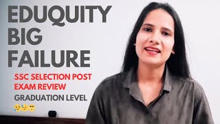 SSC SELECTION POST EXAM REVIEW || GRADUATION LEVEL || 24th July Day 1 #ssc #phase13 #exam #review