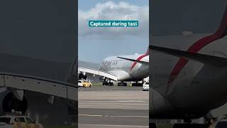 Emirates A380-shot captured during taxi #tamil #aviation #planespotting #viral #youtubeshorts #trend