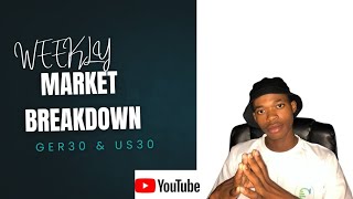 MARKET BREAKDOWN/GER30 || US30 PURE PRICE ACTION STRATEGY