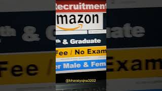 Amazon recruitment 2023,work from home job, Amazon job for freshers, online jobs at home #amazon