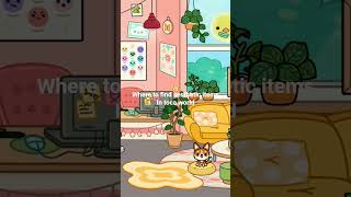where to find awsthetic items in toca boca #tocalifeworld