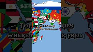 Top 5 countries where my viewer from