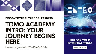 TOMO ACADEMY Intro | Discover the Future of Learning 🚀 | Start Your Journey Today