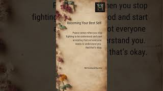 Becoming Your Best Self #motivation #inspiration #lifechangingadvice #selfimprovement #positive