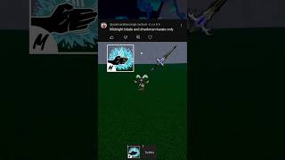 Combo Sharkman Karate midnight Blade #bloxfruits #roblox #combo #shorts #pourtoi #fyp
