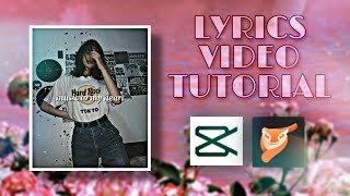 TUTORIAL: Lyric Video (using CapCut) // Aesth YT