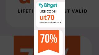 [Proof] Bitget Referral Code | Get 70% Lifetime Fee Discount | Use "ut70"