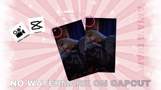 How to REMOVE capcut WATERMARK for FREE || Full tutorial 1 minute