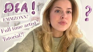 fashion illustrator at 21 y/o - Q&A with Emma (EMMZONN)
