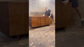 🤔Is vintage walnut too orange? #restoredfurniture #diy #furniturerestoration #midcenturymodern #mcm