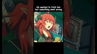 The scammer got caught in his own trick 😨🤯 #anime #shorts