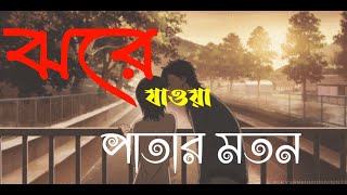Hariyr | Jore Jawa Patar E moton | ঝরে যাওয়া পাতার মতন | Jisan Khan | Lyrics & Lofi