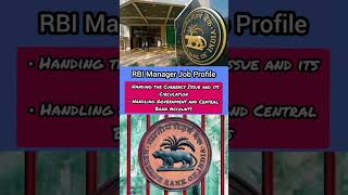 RBI Officer Job Roles🔥#rbi #bankjobs #bankerslife #shortvideo
