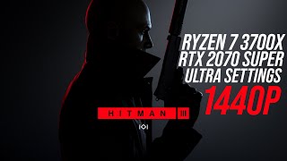 HITMAN 3 | RTX 2070 SUPER + RYZEN 7 3700X | ULTRA SETTINGS 1440P