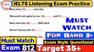 IELTS Listening Practice Test 2023 with Answers [Real Exam - 812 ]