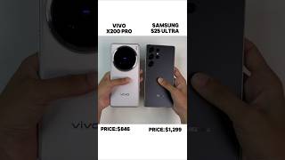 VIVO X200 PRO VS SAMSUNG S25 ULTRA – ULTIMATE FLAGSHIP SHOWDOWN!  #shorts