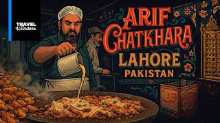 Best Pakistani Street Food  | Arif Chatkhara Chicken Tawa Piece | Tawa Chicken Skillet